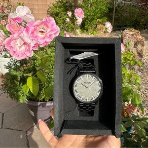 NIXON Unisex 40mm Nixon The Porter Black Stainless Steel Watch A1057